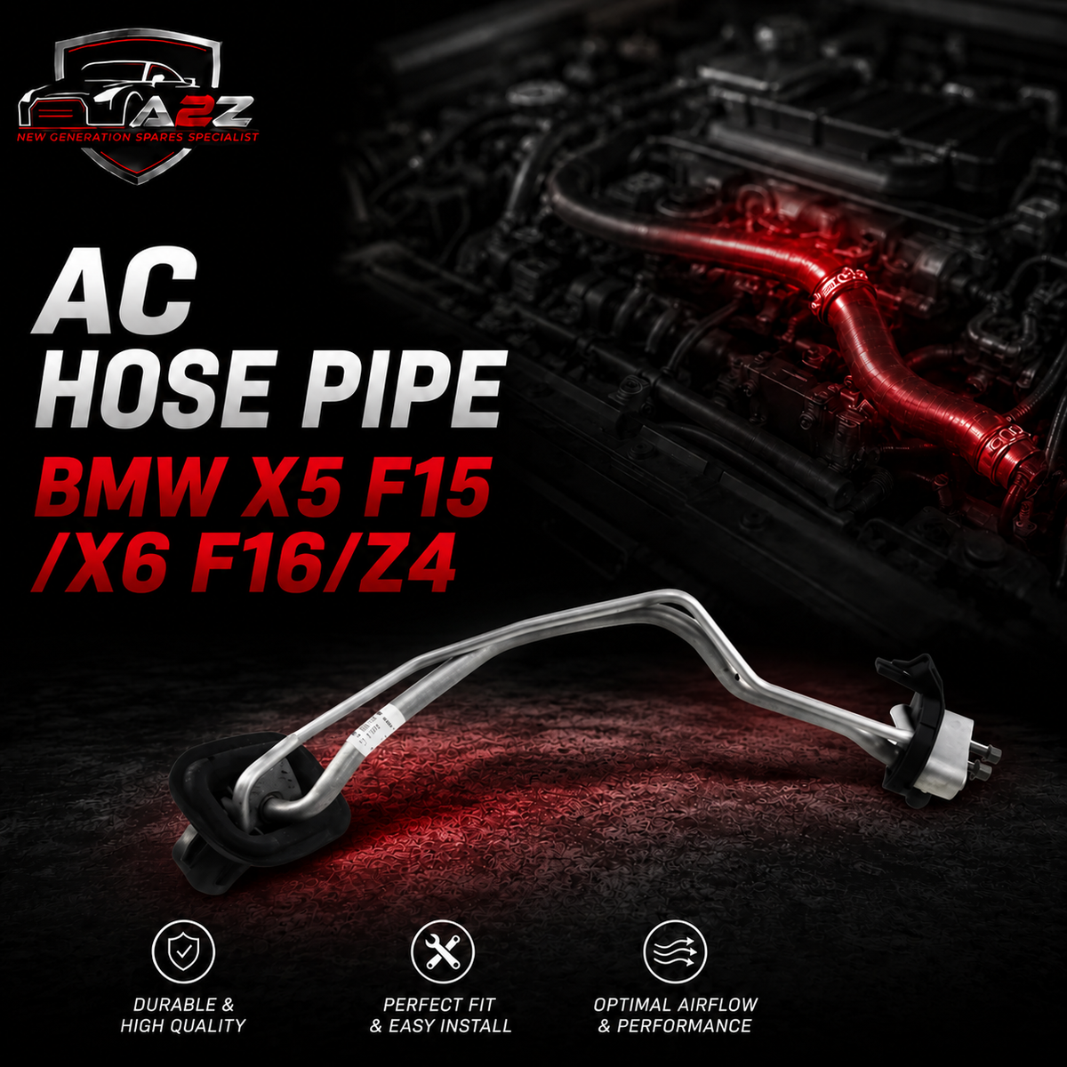 Air Conditioning Pipe 64539271894 64539187635 64536945725 Compatible With BMW X5 F15 /X6 F16/Z4