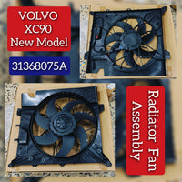Engine Radiator Cooling Fan Assembly  31368075 31368075A 30665985 30680005 30749761 30776236 31111543 31261586 31368075 Compatible With  VOLVO XC90 N.M