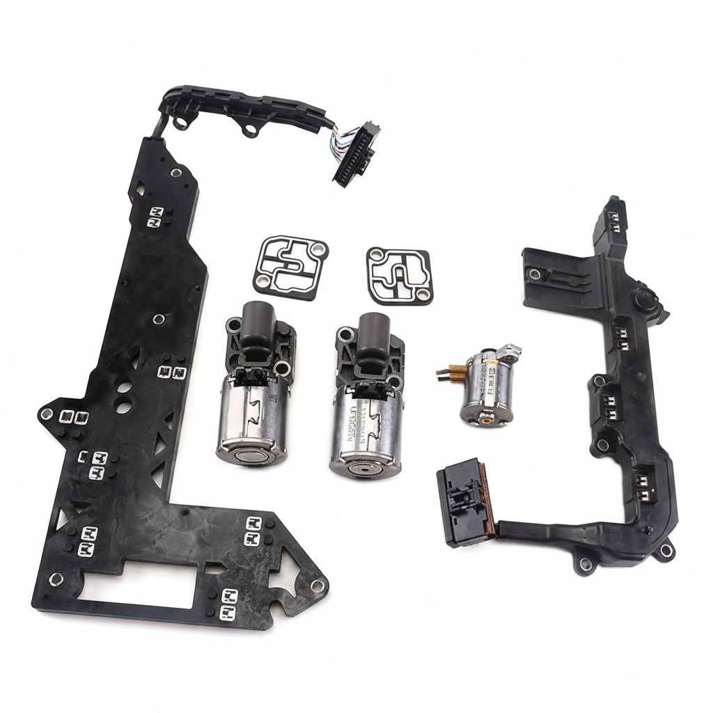 Transmission Solenoid & Internal Wire Harness Repair Kit 0B5398048D 0B5398048C Compatible With AUDI A4 A5 A6 A7 Q5 & PORSCHE MACAN 95B