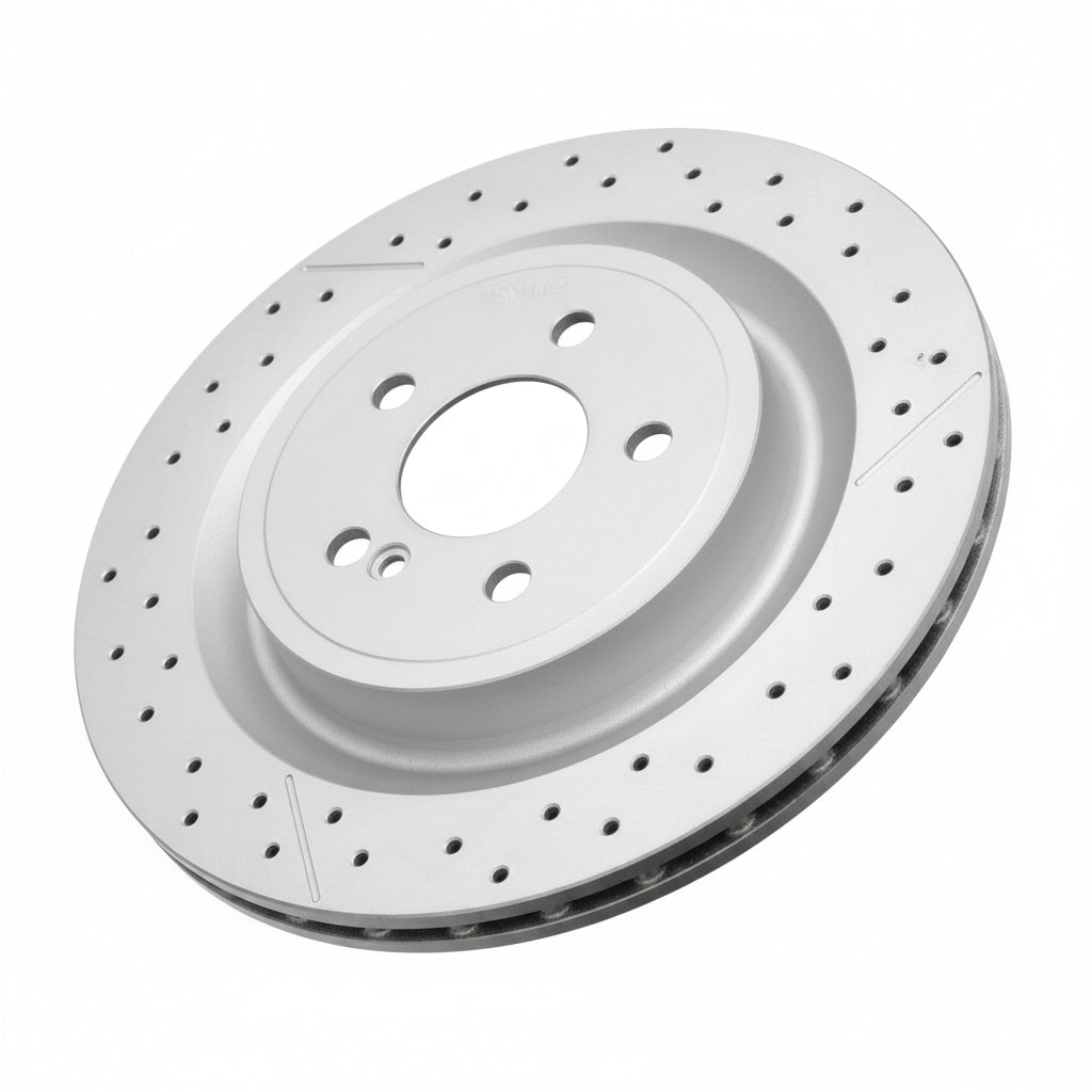 Rear Brake Disc Set A1724230112 1724230112 Compatible With MERCEDES-BENZ CLA Coupe C117 & GLA-CLASS X156