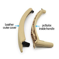 BMW X5 E70 leather inner door handle set – 7-piece interior upgrade for 2007–2013 models with premium finish and OEM fit


