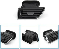 Black Ac Vent Grille Assembly Center 5E0820951 & Right  & Left & Rear 5ED819203 Compatible With Skoda Octavia (New Model)