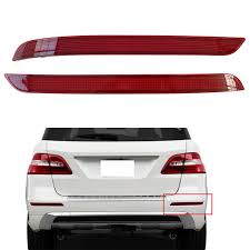 Rear Bumper Reflector Compatible With MERCEDES-BENZ GLE Coupe C292 & M-CLASS W166 Rear Bumper Reflector Left 1668200074 & Right 1668200174 Tag-RB-102