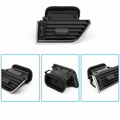 Black Ac Vent Grille Assembly Center 5E0820951  Right 5E0820951  Left 3VD819701  Rear 5ED819203 Left 5E0819701-A  Right 5E0819702-A Compatible With Skoda Octavia (New Model)