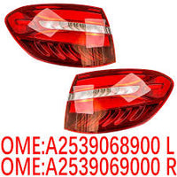 Tail Light Rear Lamp Compatible With MERCEDES BENZ GLC X253 (2016-2019) Tail Light Rear Lamp Left 2539068900 A2539068900 & Right 2539069000 A2539069000 Tag No.114