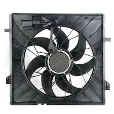 Engine Radiator Cooling Fan Assembly A0999060900 A0999062500 Compatible With MERCEDES-BENZ GL-CLASS (X166) & GLE (W166) & GLS (X166) & M-CLASS (W166)