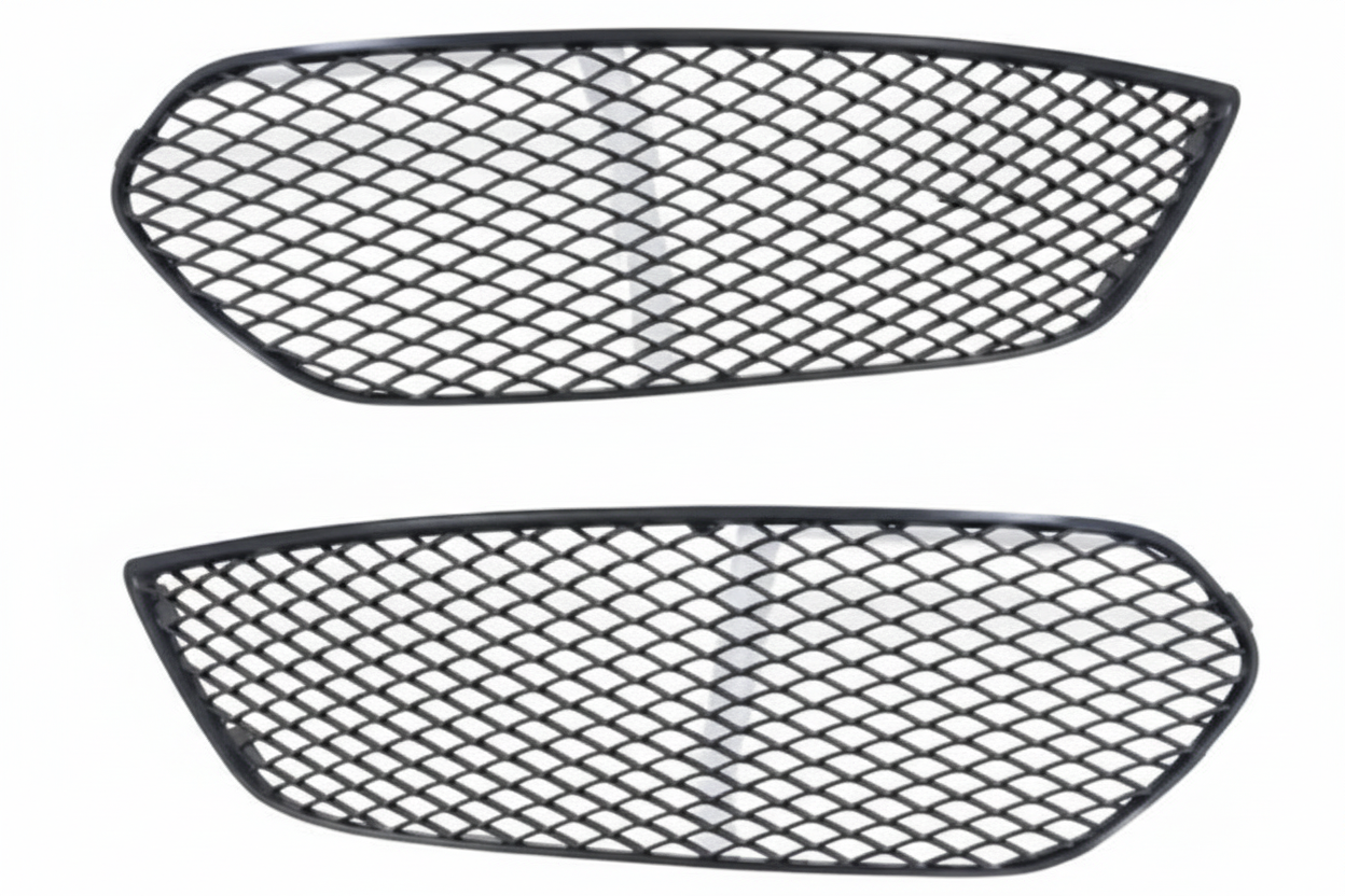 Fog Lamp Cover Front Bumper Grille  Compatible With MERCEDES-BENZ CLA 117 2013-2016 Fog Lamp Cover Left 1178851722 & Right 1178851822 Tag-FC-202