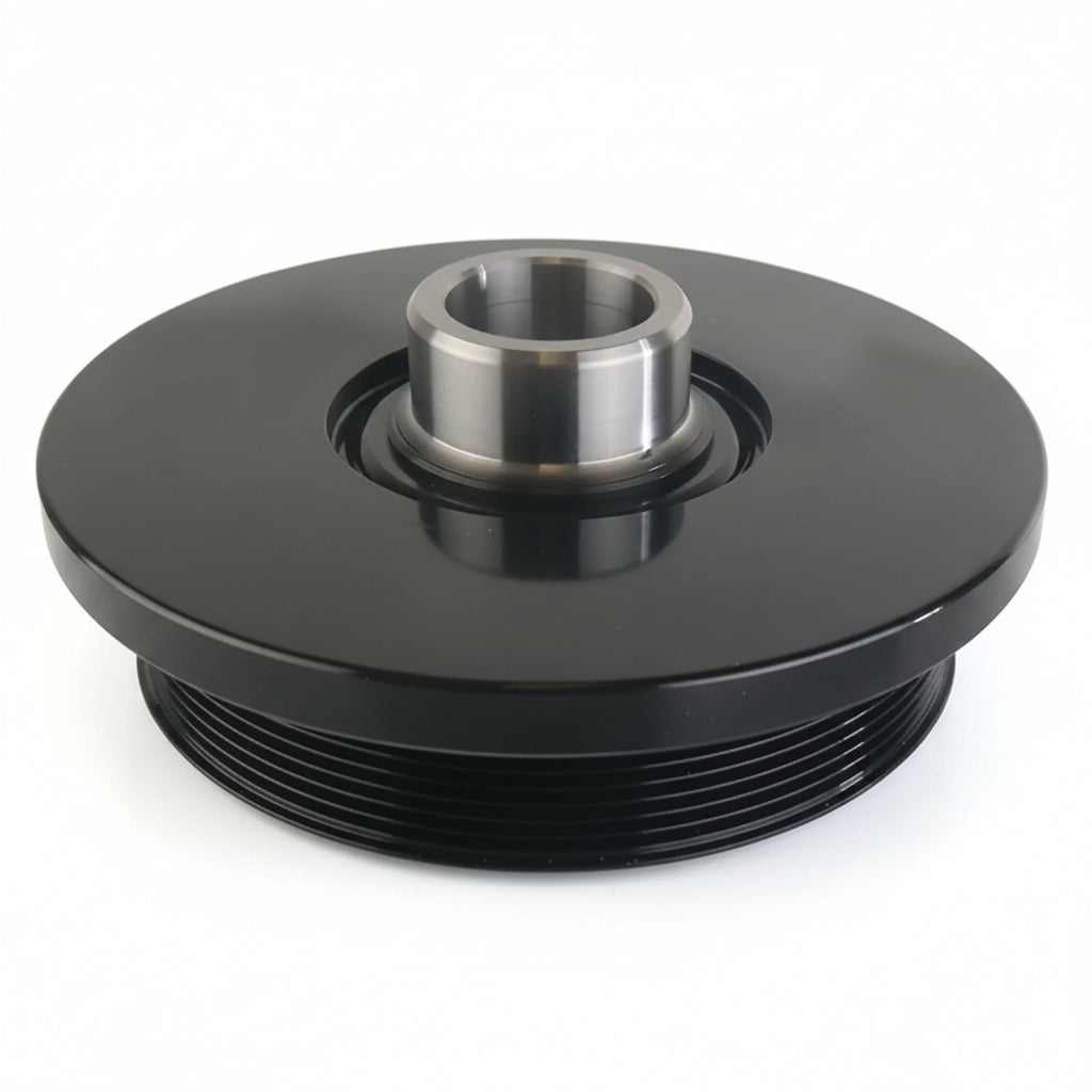 Crankshaft Pulley 11237800026 Compatible With BMW 5 Series F10 F07 & 7 Series (F01, F02, F03, F04) & X3 (F25) & X5 (E70) & X5 (F15, F85) & X6 (E71, E72) & X6 (F16, F86)  Tag-CP-02
