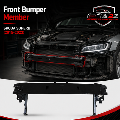 Front Bumper Member 3V0807109S Compatible With Skoda Superb (2015-2023)