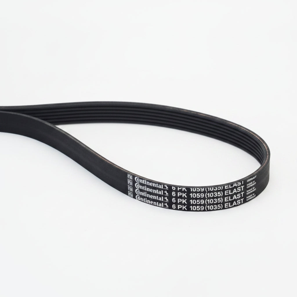 Elast Multi Rib Belt 6PK1059 30650847 Compatible With VOLVO S40 (CONTINENTAL)