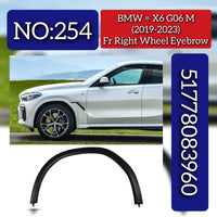 Front Right Wheel Eyebrow 51778083960 Compatible With BMW X6 G06 M (2019-23) Tag No.254