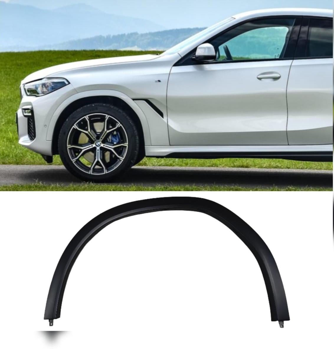 Front Right Wheel Eyebrow 51778083960 Compatible With BMW X6 G06 M (2019-23) Tag No.254
