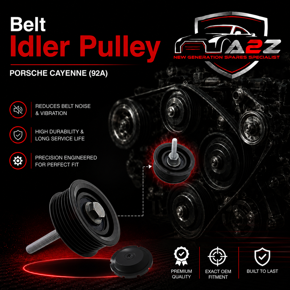 Belt Idler Pulley 94810211821 94810211820 94810211800 Compatible with PORSCHE CAYENNE (92A)