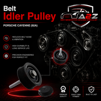 Belt Idler Pulley 94810211821 94810211820 94810211800 Compatible with PORSCHE CAYENNE (92A)
