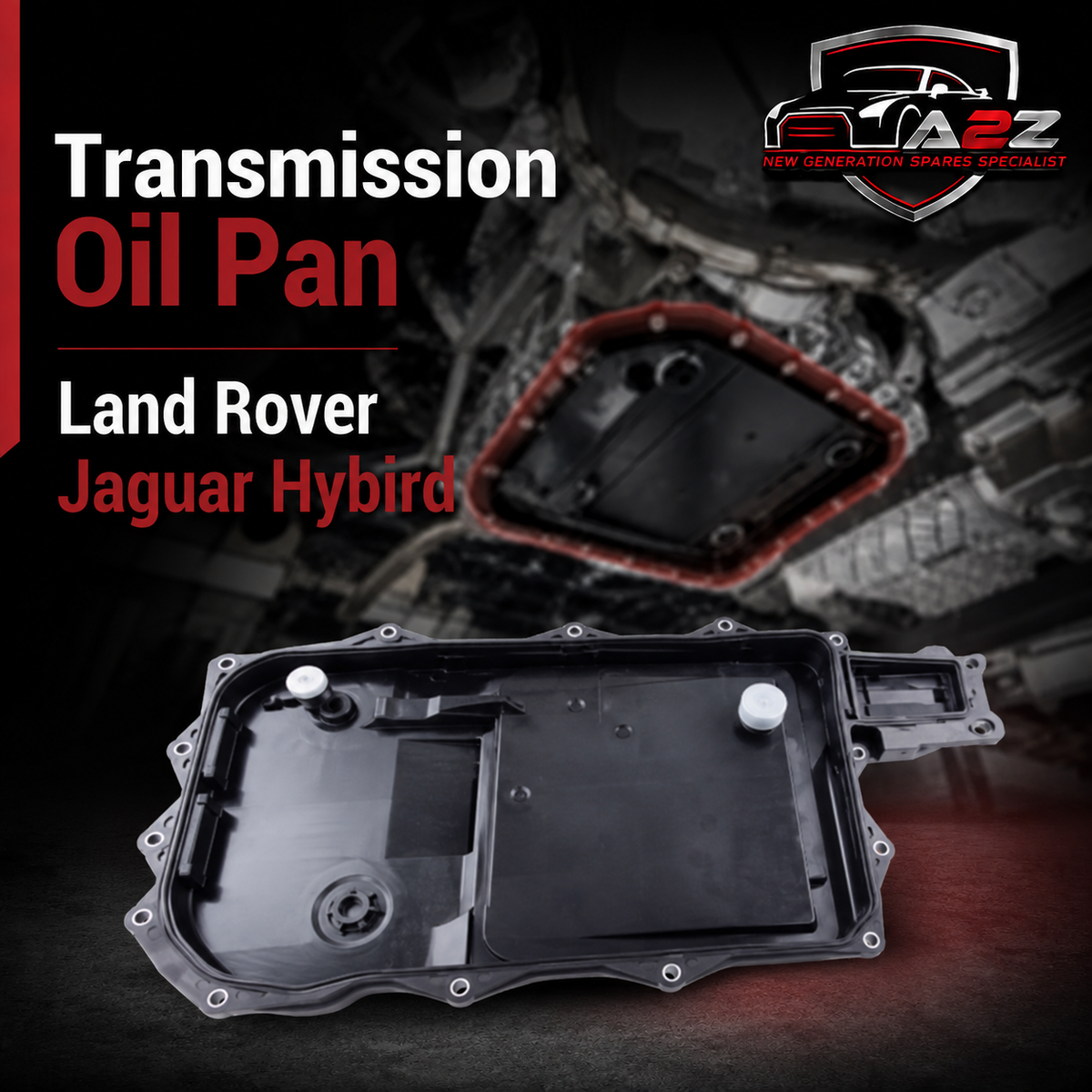 Transmission Oil Pan LR114012 1102298041 8P75XPH Compatible With Land Rover Jaguar Hybird