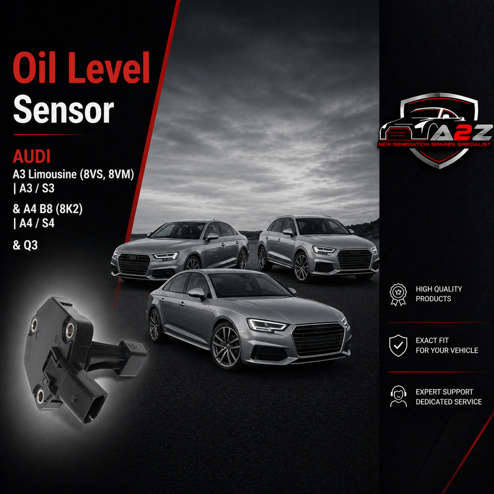 Oil Level Sensor 03C907660G 03C907660H Compatible With AUDI A3 Limousine (8VS, 8VM) | A3 / S3  & A4 B8 (8K2) | A4 / S4 & Q3