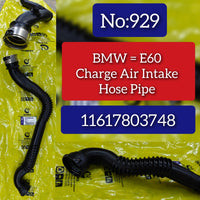 Charge Air Intake Hose Pipe 11617803748 Compatible With BMW 5 series E60 Tag No.929