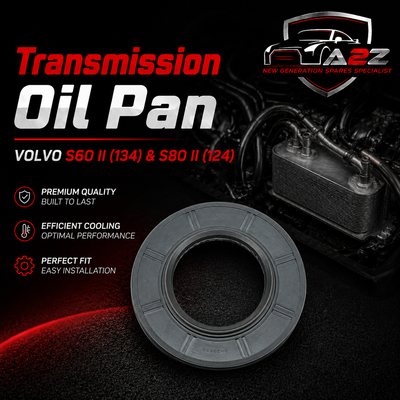 Transmission Oil Pan 30751402 Compatible With VOLVO S60 II (134) & S80 II (124)