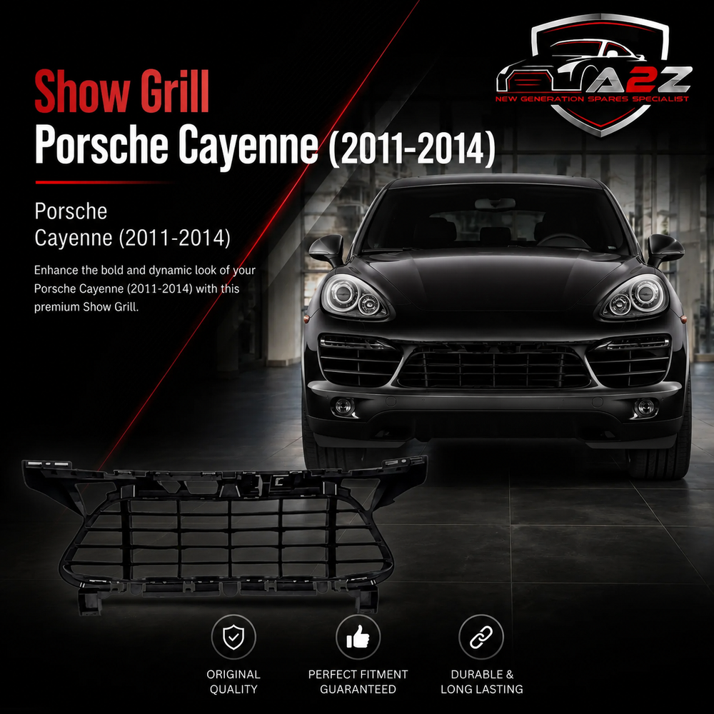 Show Grill 95850568311 Compatible With Porsche Cayenne (2011-2014) Tag No.2