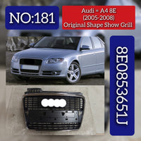 Front Show Grill 8E0853651J 8E0853651AA 8E0853651J1QPCompatible With AUDI A4 B7 (2005-2008) Tag No.181