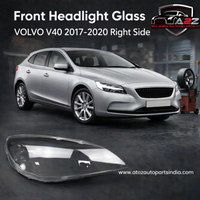 Front Headlight Glass Compatible With VOLVO V40 2017-2020