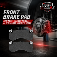 Front Brake Pad 4H0698151Q 2484701 P85136 Compatible With AUDI A6 C7 (4G2, 4GC) | A6 / S6 & A6 C7 Avant (4G5, 4GD) | A6 / S6 & A8 D4