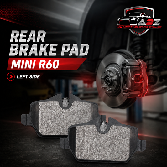 Rear Brake Pad 34219808706 2547801 P06080 Compatible With MINI COUNTRYMAN R60