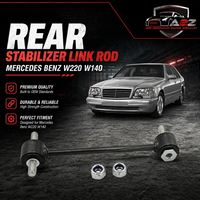 Rear Stabilizer Link Rod L/R 2203203689 Compatible With Mercedes Benz W220 W140