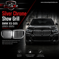 Silver Chrome Show Grill 51135A67CC5 Compatible With BMW X5 (G05) (2023-2025) Tag No.67