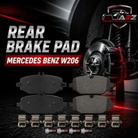 Rear Brake Pad Set 0004207303 Compatible With Mercedes Benz W206
