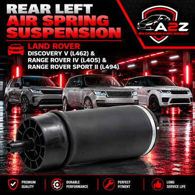 Rear Left Air Spring Suspension LR052171 LR081576 LR034262 LR044853 Compatible With LAND ROVER DISCOVERY V (L462) & RANGE ROVER IV (L405) & RANGE ROVER SPORT II (L494)