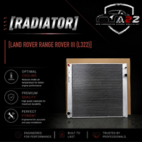 Radiator LR010964 Compatible with LAND ROVER RANGE ROVER III (L322)