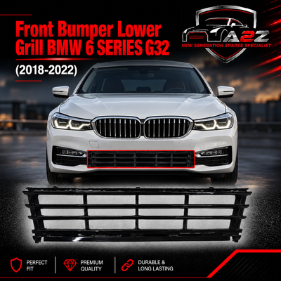 Front Bumper Lower Grill 51117415561 Compatible With BMW 6 SERIES GT G32 (2018-2022) Tag No.91