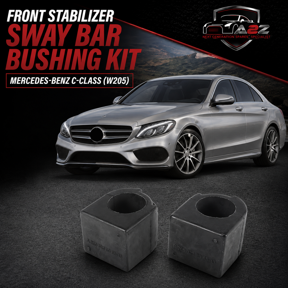 Front Stabilizer Sway Bar Bushing Kit 2053230965 Compatible With MERCEDES-BENZ C-CLASS (W205)