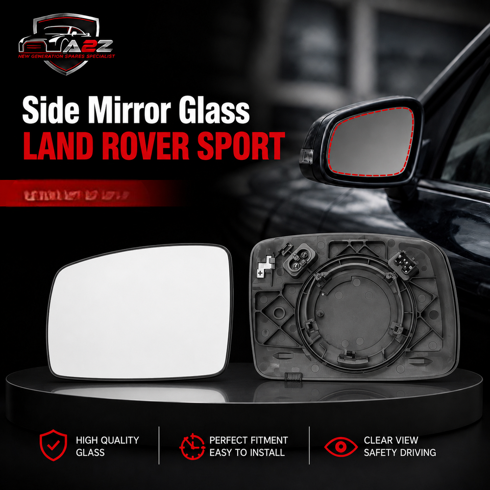 Mirror Glass Left LR017070  &  LR017067 Compatible With LAND ROVER  SPORT