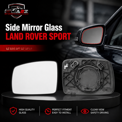 Mirror Glass Left LR017070  &  LR017067 Compatible With LAND ROVER  SPORT