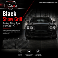 Black Show Grill Left 3W0853683 & Right 3W0853684 Compatible With Bentley Flying Spur (2009-2012) Tag No.2