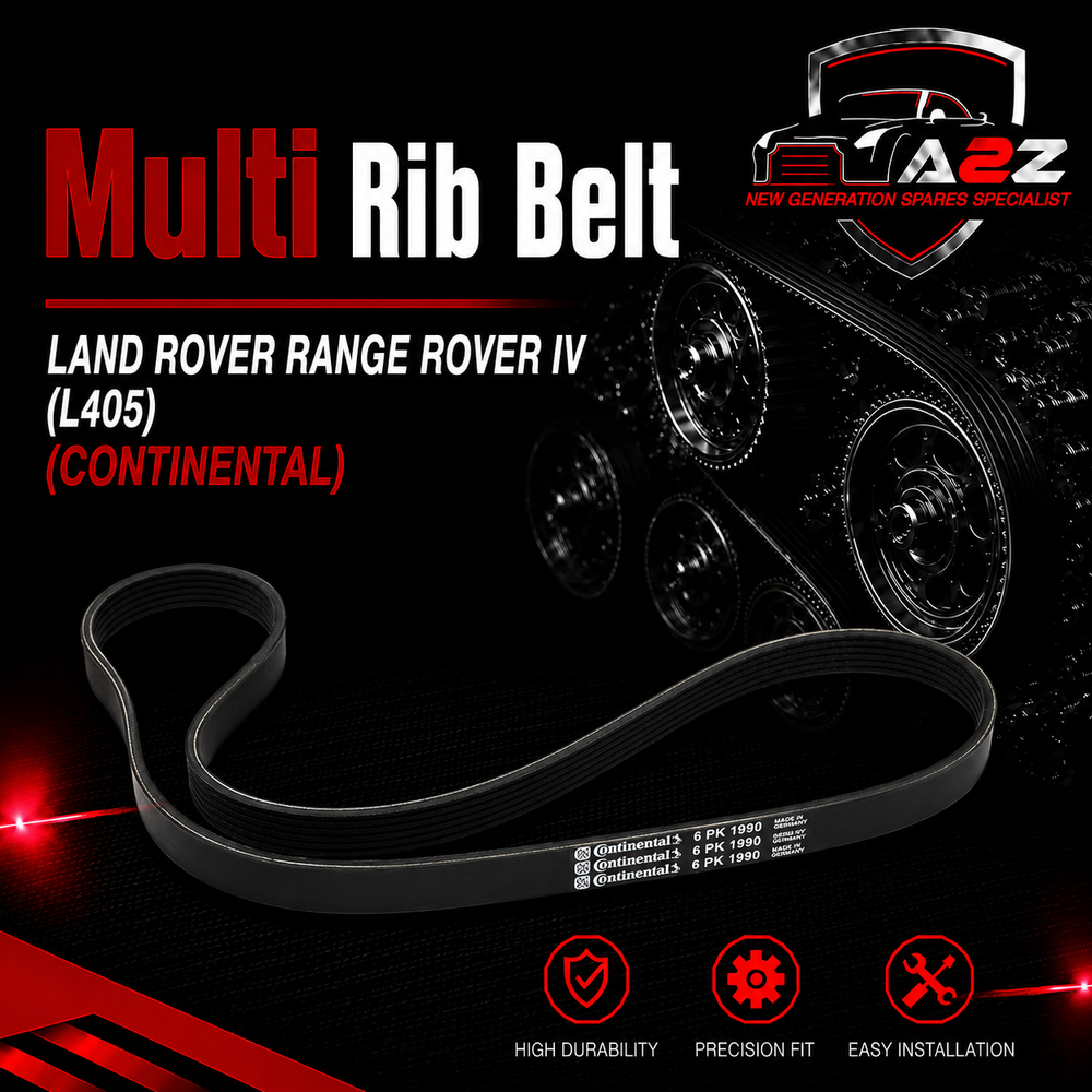 Multi Rib Belt 6PK1990 LR035502 12314487081 12317516101 Compatible With LAND ROVER RANGE ROVER IV (L405) (CONTINENTAL) Tag no : 54
