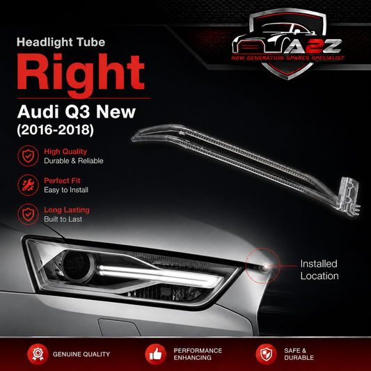 Headligth Tube Right 8U0941044C Compatible With Audi Q3 New  (2016-2018) Tag No.153