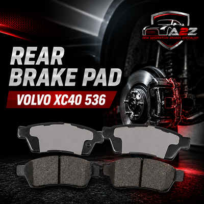 Rear Brake Pad 31687033 2051001 P86032 Compatible With VOLVO XC40 536