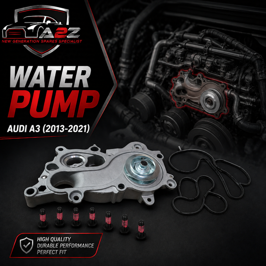 Water Pump WP6094 04E121600BE Compatible With AUDI A3 Convertible (8V7, 8VE) | A3 / S3, A3 Limousine (8VS, 8VM) | A3 / S3, A4 B9 (8W2, 8WC) | A4 / S4, Q3 (8UB, 8UG) (CONTINENTAL)