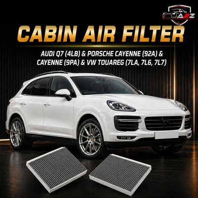 Cabin Air Filter E1910LC & 7H0819631A & LAK182 JZW819653E Compatible With  AUDI Q7 (4LB) & PORSCHE CAYENNE (92A) & CAYENNE (9PA) & VW TOUAREG (7LA, 7L6, 7L7)Tag No:16