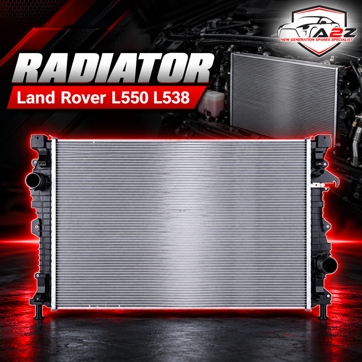 Radiator LR075360 Compatible With Land Rover L550 L538