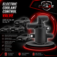 Electric Coolant Control Valve 5Q0906457K 5Q0906457A 5Q0906457B 5Q0906457H Compatible With  Audi A3 Q3 Q7 S3 S6 TT