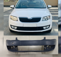 Complete Front Bumper 5E0807221 Compatible With Skoda Octavia (2014-2016) Tag No.1192
