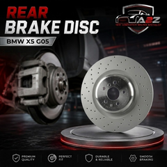 Rear Brake Disc Left 34206896221 Compatible With BMW X5 G05