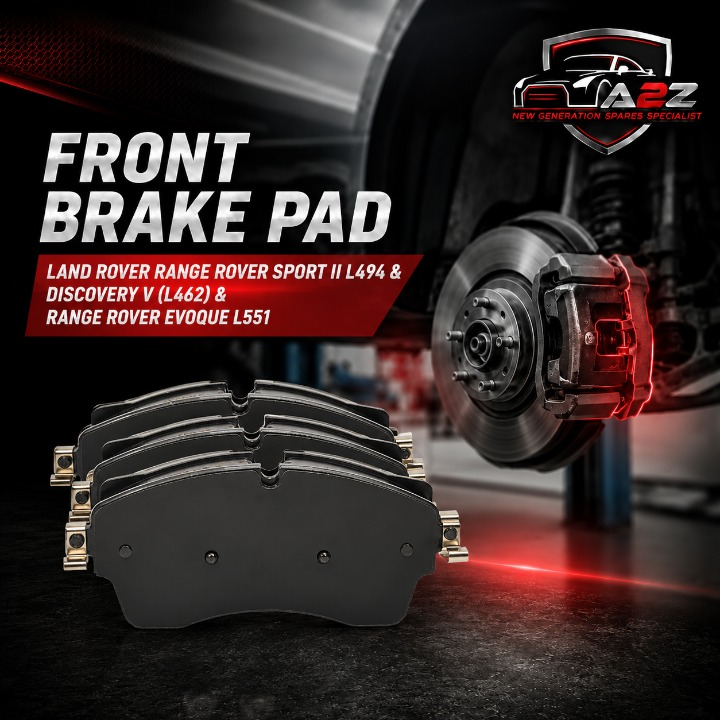Front Brake Pad LR110409 2248505 P44028N Compatible With LAND ROVER RANGE ROVER SPORT II L494 & DISCOVERY V (L462) & RANGE ROVER EVOQUE L551