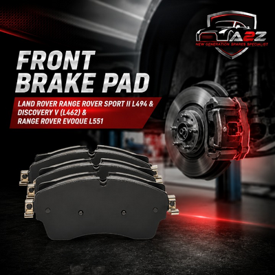 Front Brake Pad LR110409 2248505 P44028N Compatible With LAND ROVER RANGE ROVER SPORT II L494 & DISCOVERY V (L462) & RANGE ROVER EVOQUE L551