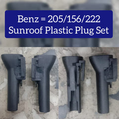 Sunroof Plastic Plug (Set Of 2) Compatible With MERCEDES BENZ For C CLASS (W205) For GLA CLASS (W156) & For S CLASS (W222)