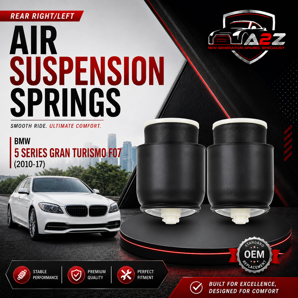 Rear Right/Left Air Suspension Springs 37106781843 37106781844 37106781827 37106781828 Compatible With BMW 5 Series Gran Turismo F07 (2010-17)